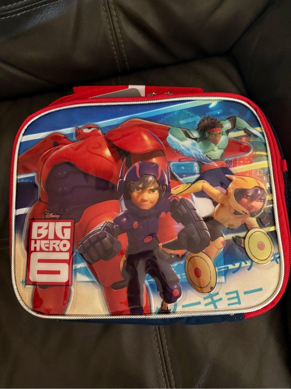 Disney Big Hero 6 Lunch Bag - Red, Blue, White